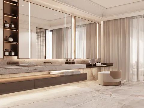Luxury Apartment Beach Front Waldorf Astoria, 2 bedrooms in Ras Al Khaimah real estate for sale For Super Rich