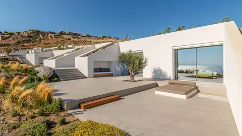 Architectural Villa Pandora sea view, 6 bedrooms in Mykonos image for sale For Super Rich Architectural Villa Pandora sea view, 6 bedrooms in Mykonos image for sale For Super Rich