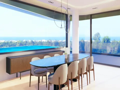 Luxury Apartment Helios Panoramic view from balcony with Swimming Pool, 3 bedrooms in Glyfada search for sale For Super Rich
