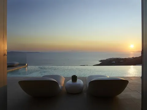 Luxury Villa Breathtaking sea views, 8 bedrooms in Mykonos image for sale For Super Rich