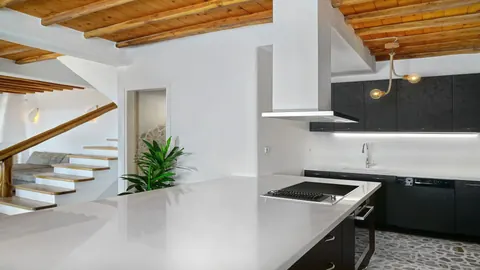 Premium Hotel Panoramic sea view overlooking the Aegean, Tennis court, 29 bedrooms in Mykonos top for sale For Super Rich