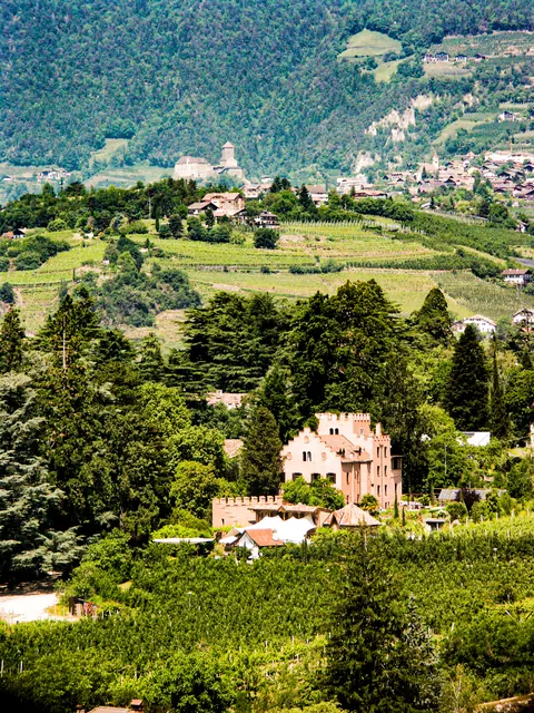 Luxury Castle Panoramic View and Mountain view, 8 bedrooms in Merano South Tyrol prix for sale For Super Rich
