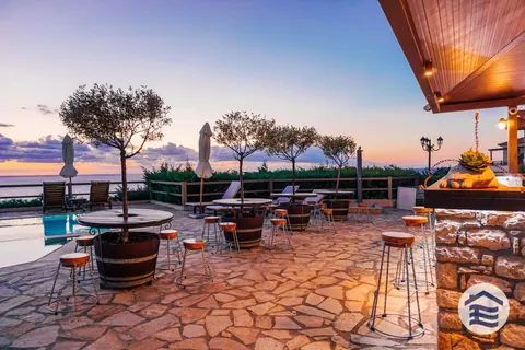 Luxury Hotel Spa centre including hammam, jaccuzzi, sauna views of the Messinian Gulf, 33 bedrooms in Peloponnese HPC55369 for sale For Super Rich