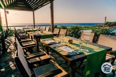 Luxury Hotel Spa centre including hammam, jaccuzzi, sauna views of the Messinian Gulf, 33 bedrooms in Peloponnese available for sale For Super Rich