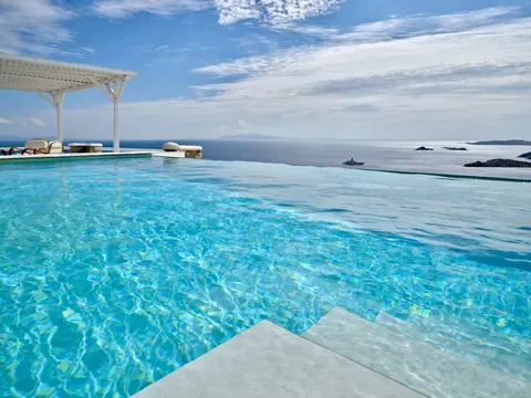 Luxury Villa Panoramic View sea view, in the hills of Agios Lazaros, 7 bedrooms in Mykonos Classified ads for sale For Super Rich