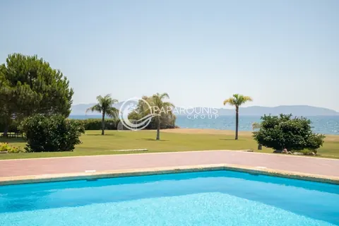 Luxury Villa Beach Front  sea view to the Saronic Islands, 6 bedrooms in Ermioni price for sale For Super Rich