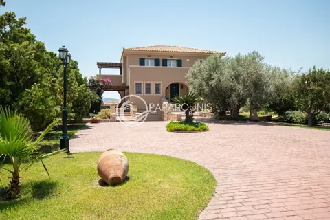 Luxury Villa Beach Front  sea view to the Saronic Islands, 6 bedrooms in Ermioni photos for sale For Super Rich