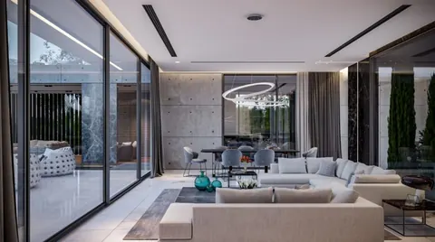 Modern Villa breathtaking sea and mountain views, 5 bedrooms in Limassol available for sale For Super Rich