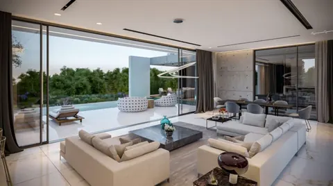 Modern Villa breathtaking sea and mountain views, 5 bedrooms in Limassol 5 for sale For Super Rich