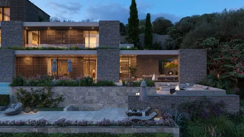 Luxury Villa Panoramic View Sea View, 4 bedrooms in Crete ultra luxury for sale For Super Rich