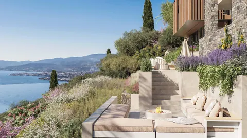 Luxury Villa Panoramic View Sea View, 4 bedrooms in Crete expensive for sale For Super Rich