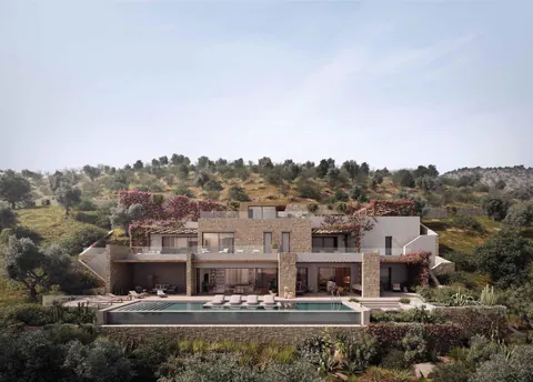 Luxury Villa Panoramic View Sea View, 4 bedrooms in Crete ELPH188 for sale For Super Rich