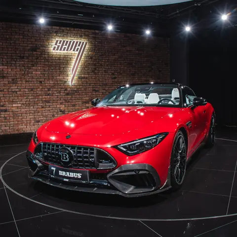 2022 Mercedes AMG SL63 BRABUS Red 177 Kilometers