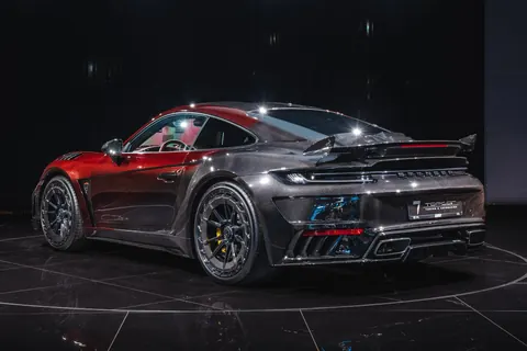 2022 Porsche 911 Turbo S black-red Carbon for sale For Super Rich