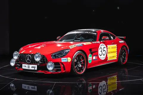 2018 Mercedes AMG GT R Coupe BUSSINK Jupiter Red for sale For Super Rich