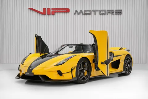 2019 Koenigsegg REGERA Yellow 800 Kilometers