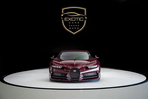 2018 Bugatti Chiron Maroon for sale For Super Rich