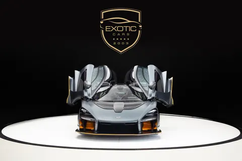 2019 McLaren Senna Black +Orange for sale For Super Rich