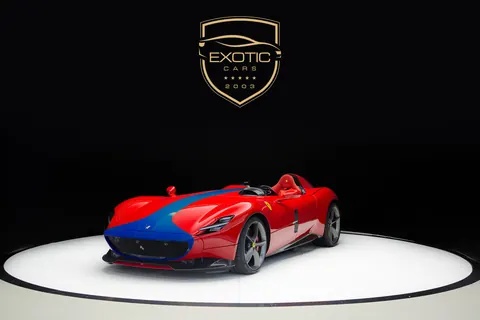 2020 Ferrari Monza SP1 Red 100 Kilometers