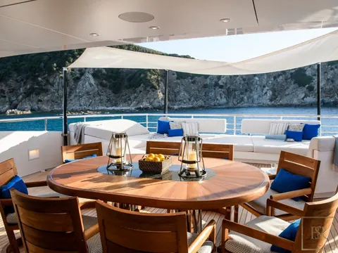 Heesen Yachts  IRISHA 51.0 Meters luxury charter rental For Super Rich