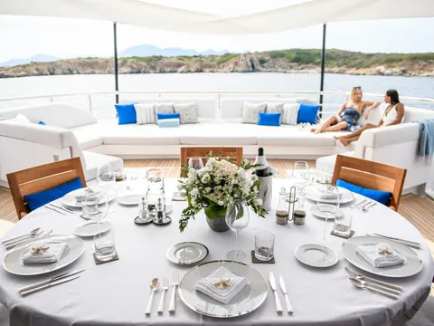 Heesen Yachts  IRISHA 51.0 Meters travel charter rental For Super Rich