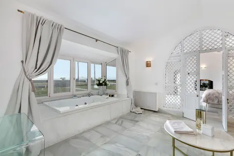 Luxury Villa Melendez frontline beachfront mansion with spectacular sea views, 7 bedrooms in Los Monteros, Marbella travel rental For Super Rich
