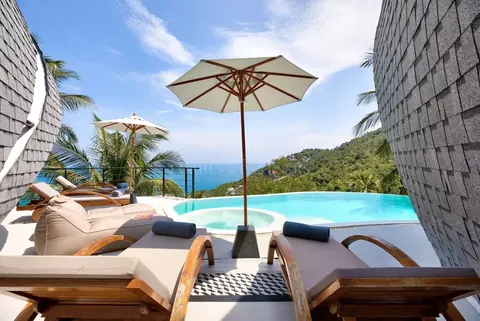 Boutique hotel Villa Spectacular panoramic sea view two refreshing swimming pools, 10 bedrooms in Chaweng Noi, Ko Samui image rental For Super Rich Boutique hotel Villa Spectacular panoramic sea view two refreshing swimming pools, 10 bedrooms in Chaweng Noi, Ko Samui image rental For Super Rich