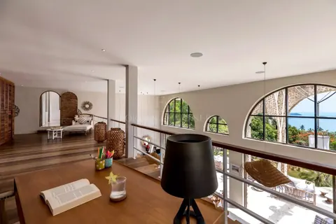 Mediterranean Villa panoramic views perched gracefully above Chaweng Bay, 8 bedrooms in Chaweng Noi, Ko Samui exclusive rental For Super Rich