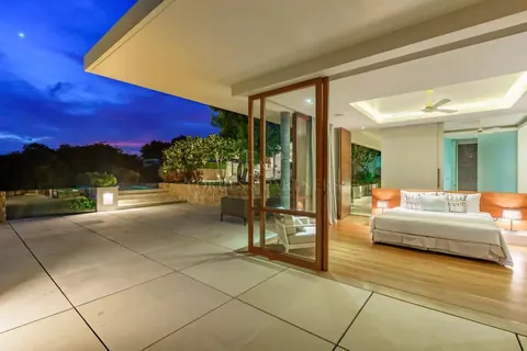 Design Villa SAMUJANA 5-star resort, Tennis court, pool, jacuzzi, 5 bedrooms in Plai Laem, Ko Samui expensive rental For Super Rich