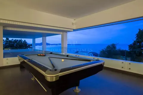 Modern Villa Stunning ocean view Infinity pool, jacuzzi, 6 bedrooms in Chaweng Noi, Ko Samui top rental For Super Rich