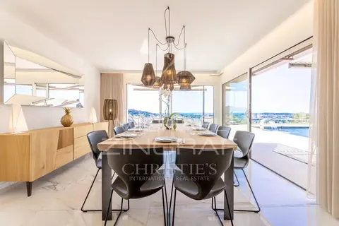 Contemporary  Villa Panoramic Sea Views petanque court, heated pool, 7 bedrooms in Mougins real estate rental For Super Rich