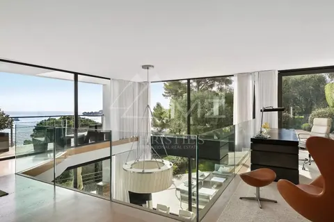 Luxury House Panoramic View hammam, jacuzzi, infinity pool, lift, roof terrace, 5 bedrooms in Saint Jean Cap Ferrat photos rental For Super Rich