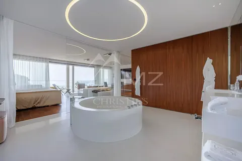 High-end Villa heated swimming pool, Synthetic tennis landscaped park, 7 bedrooms in Cannes - French Riviera ultra luxury rental For Super Rich