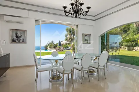 Premium Villa 30 meters infinity pool unique sea view, 4 bedrooms in Cannes luxury rental For Super Rich
