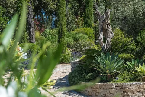 Luxury Villa beautiful view over the Gulf of Saint-Tropez helipad, 6 bedrooms in Grimaud image rental For Super Rich