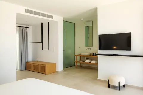 Modern Villa Panoramic View sea view with Infinity Heated Pool, 5 bedrooms in Mykonos luxury rental For Super Rich