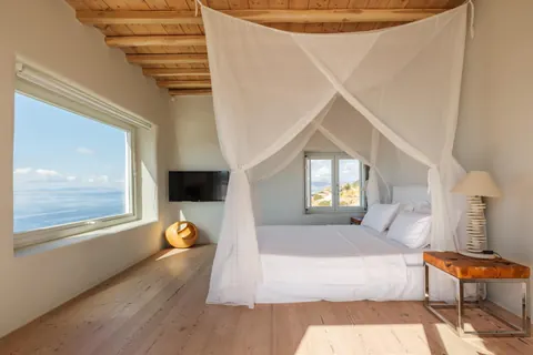 High-end Villa Panoramic View sea, sunset & town, 10 bedrooms in Mykonos real estate rental For Super Rich