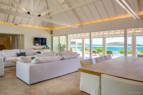 Contemporary Villa Aqua private beach access, 6 bedrooms in Grand Cul de Sac - St Barth expensive rental For Super Rich Contemporary Villa Aqua private beach access, 6 bedrooms in Grand Cul de Sac - St Barth expensive rental For Super Rich