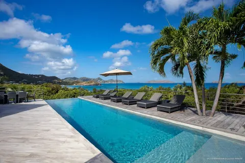 Luxury Villa Avenstar hillside of Camaruche with exceptional views of the sea, 5 bedrooms in Lorient - St Barth