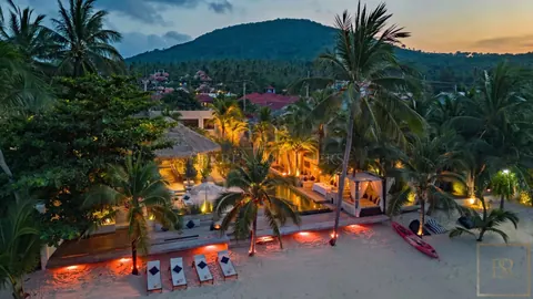 Luxury Villa Beach Front 5-star hotel service, Located in the golden triangle, 8 bedrooms in Bang Rak, Ko Samui ads rental For Super Rich Luxury Villa Beach Front 5-star hotel service, Located in the golden triangle, 8 bedrooms in Bang Rak, Ko Samui ads rental For Super Rich