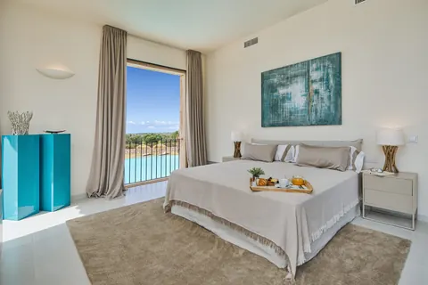 High-end Villa EDEN ROCK largest private pool in Mallorca Panoramic & Sea Views, 5 bedrooms in Ses Salines, Mallorca travel rental For Super Rich