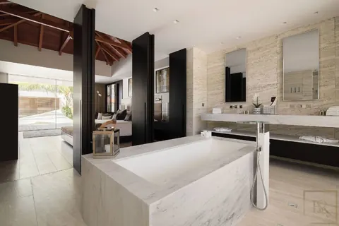 Luxury Villa Wake Up beachfront with view of the sea, direct access to Flamands Beach, 6 bedrooms in St Barth luxury rental For Super Rich