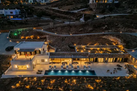 Modern Villa Panoramic View sea view with Infinity Heated Pool, 5 bedrooms in Mykonos photos rental For Super Rich