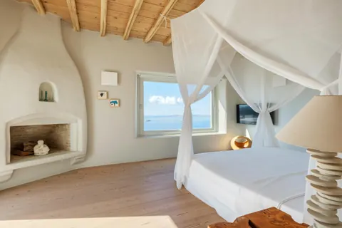 High-end Villa Panoramic View sea, sunset & town, 10 bedrooms in Mykonos luxury rental For Super Rich