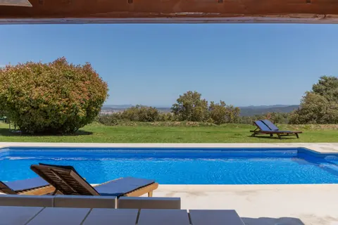 Country Villa Can Font de Muntanya view Gavarres massif, 10 bedrooms in Girona - Barcelona real estate rental For Super Rich