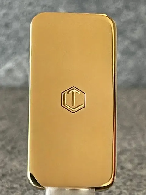 Domino 18K gold with 12 brilliant cut black diamonds Luxury for sale For Super Rich