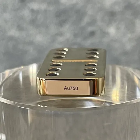 Domino 18K gold with 12 brilliant cut black diamonds ultra luxury for sale For Super Rich