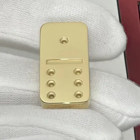 Domino 18 carat gold 0 for sale For Super Rich