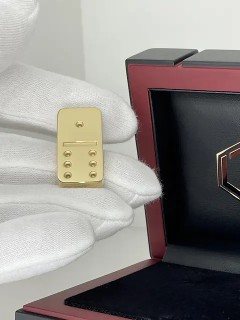 Domino 18 carat gold Germany for sale For Super Rich