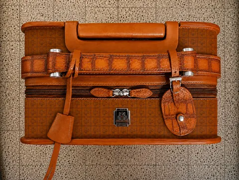 MPM Custom made Crocodile cabin suicase